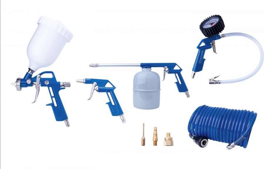 5-delt kompressor sæt Scheppach 7906100742