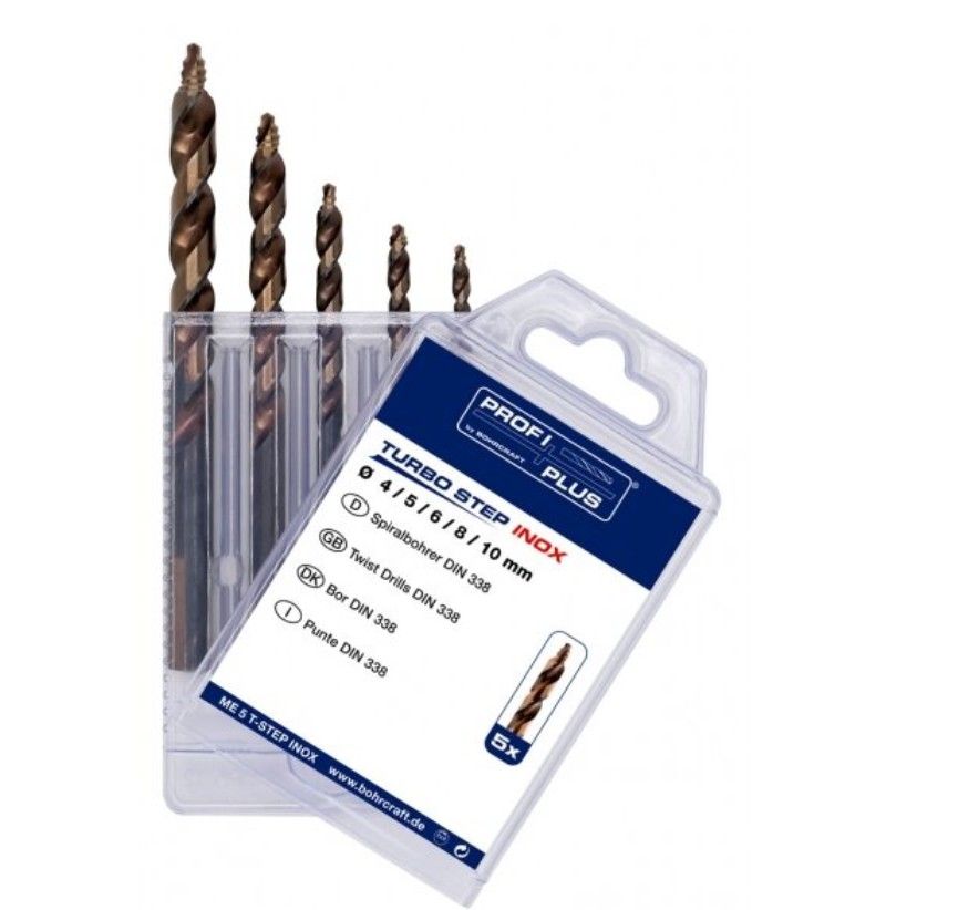 Borsæt Bohrcraft BC12031330005; 4-10 mm; 5 stk.