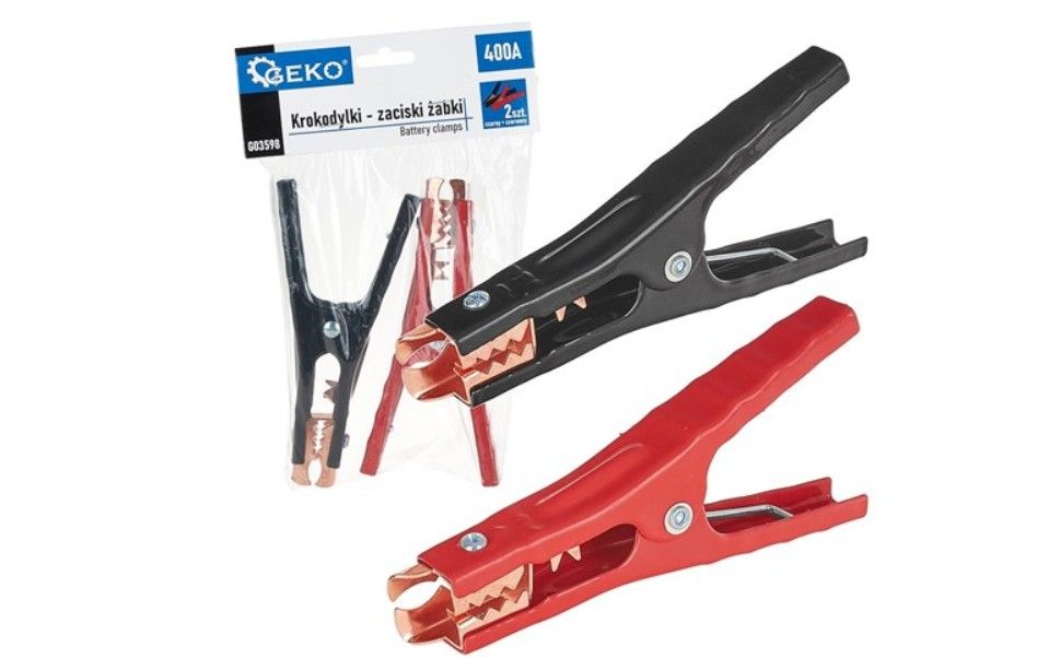 Starthjælpsklemmer Geko G03598; 400 A