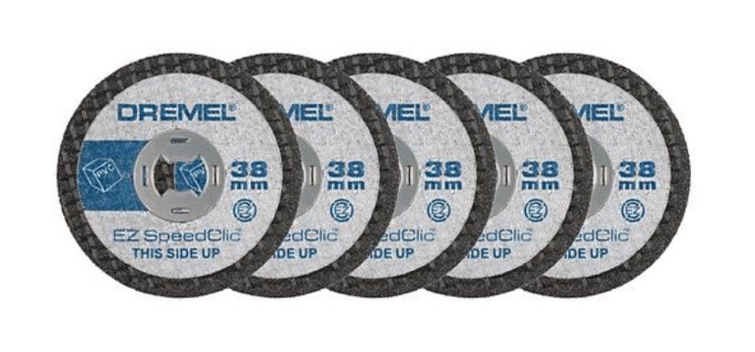 SpeedClic plast skæreskiver sæt Dremel SC476, 38,0 mm; 5 stk.