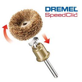 SpeedClic grove og mellemstore slibeskiver Dremel 511S; 25 mm; 2 stk.