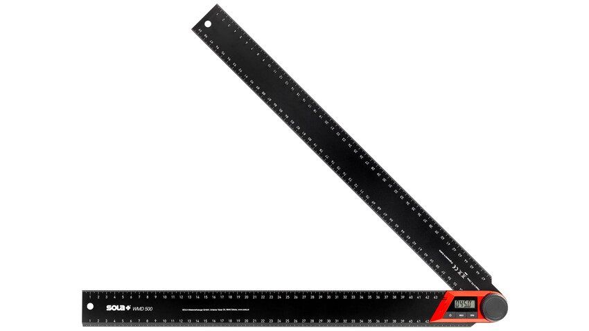 Digital vinkel måler Sola WMD500; 500 mm