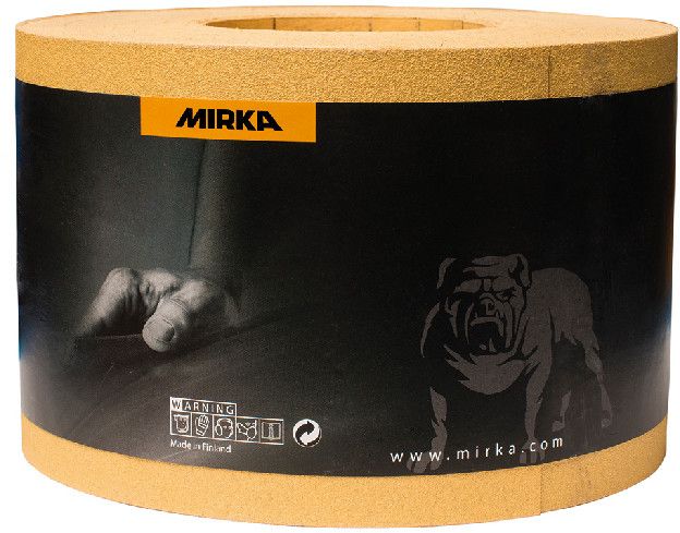 Slibende papirrulle Mirka 2851100112; 115 mm; 50 m; P120