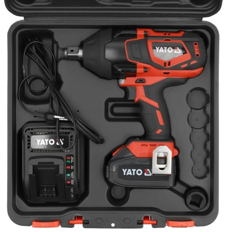 Slagnøgle Yato YT-828075; 18 V; 1x4,0 Ah batt.