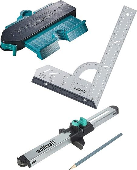 Laminatlægningssæt Wolfcraft W6976000