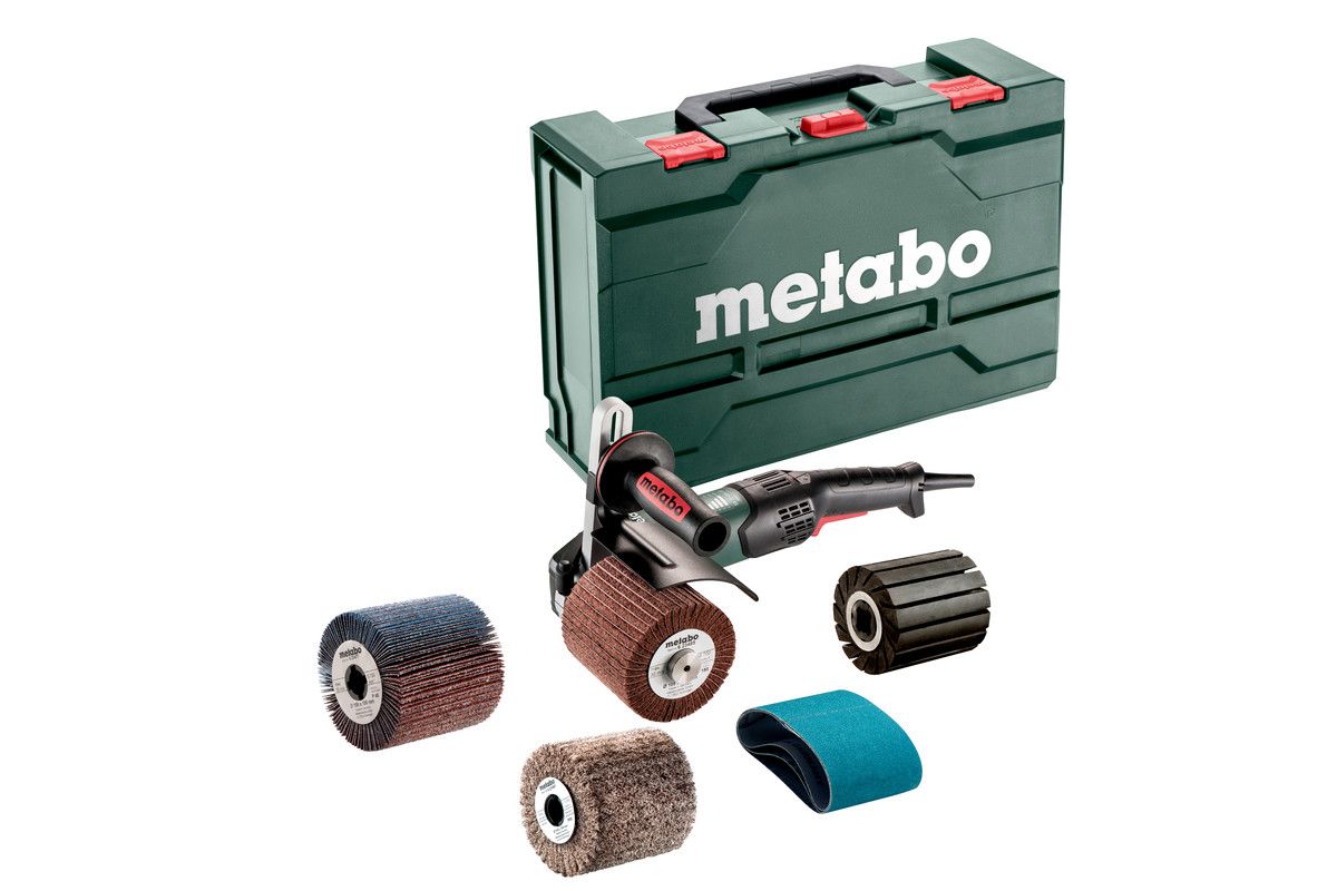 Metalslibemaskine Metabo SE 17-200 RT Set; 1700 W