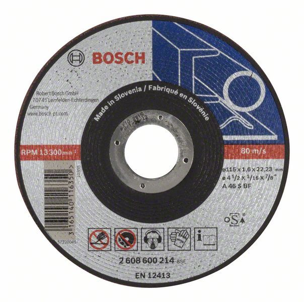 Skæreskive Bosch A46 S BF; 115x1,6 mm