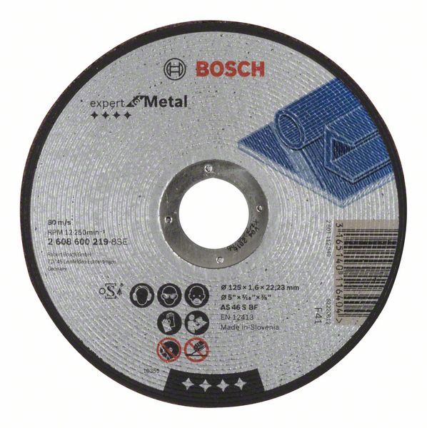 Skæreskive Bosch A46 S BF; 125x1,6 mm