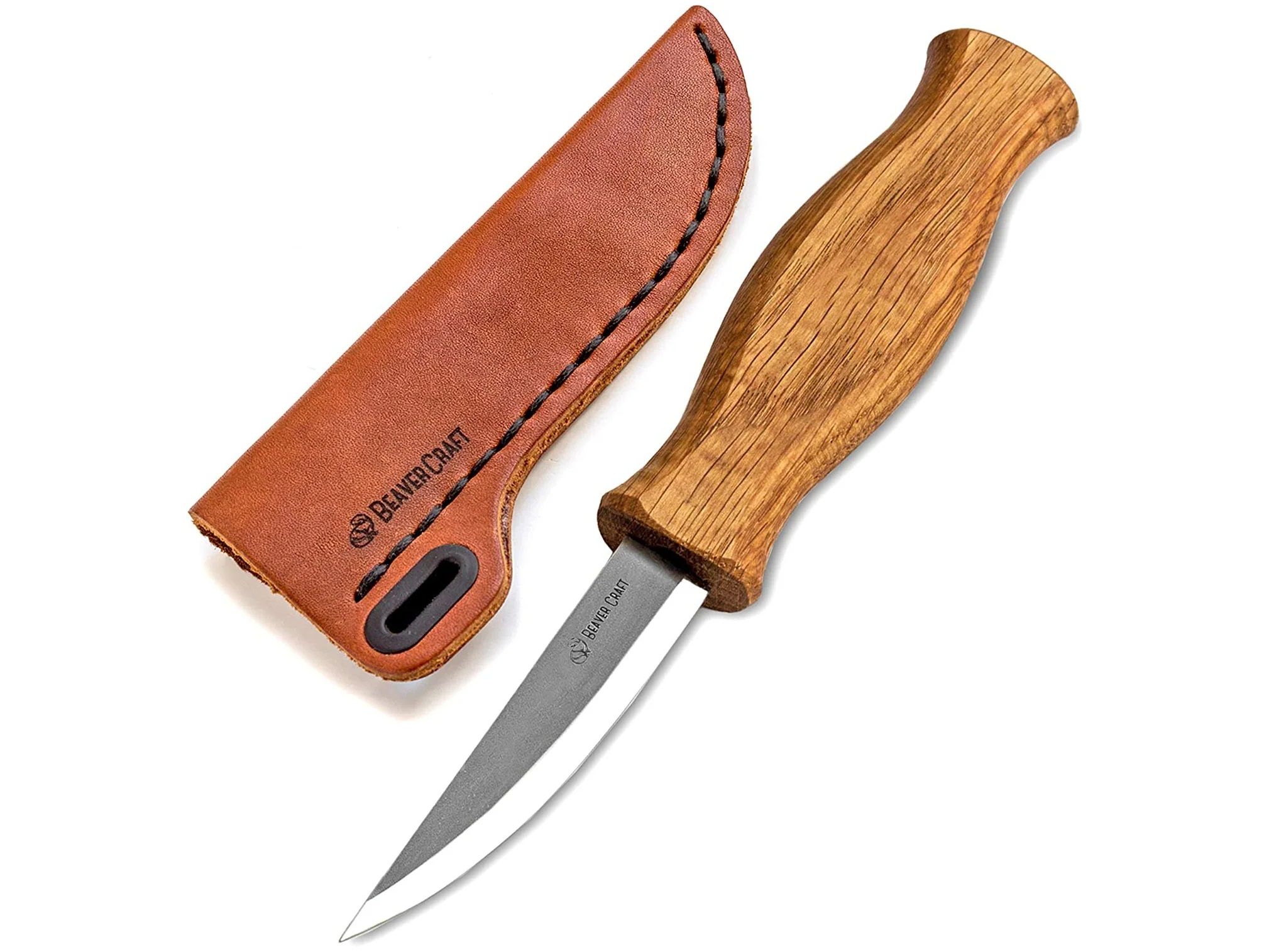 Kniv BeaverCraft C4S; 80 mm; til træskærerarbejde