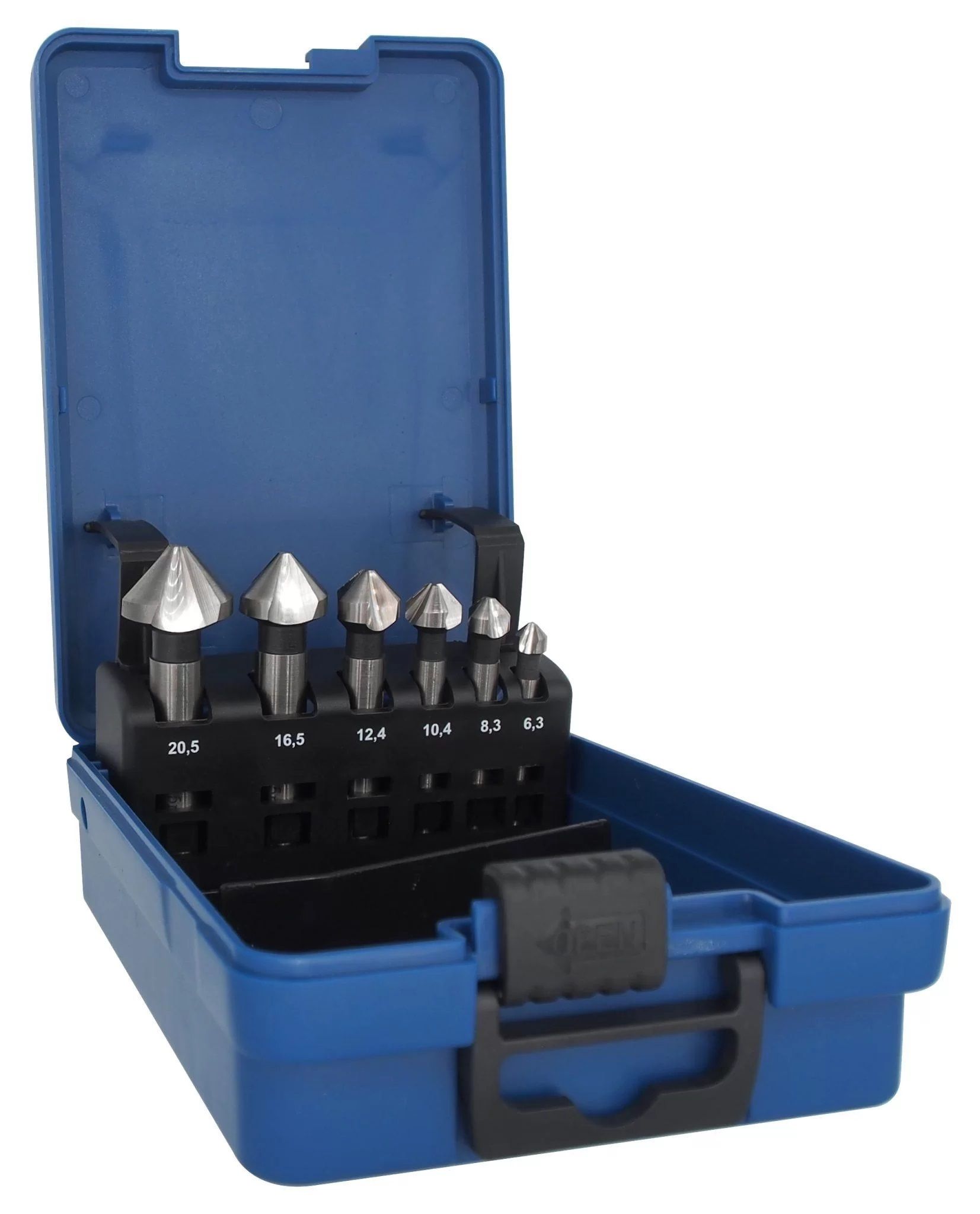 Tændebøjle sæt til metal Ecef HSS-G TeknoXp; 6,3-20,5 mm; 6 stk.