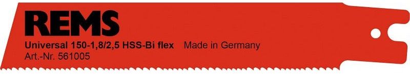 Bajonetsavklinge Rems 561005R05; 150 mm; 1 stk.