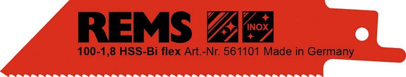 Bajonetsavklinge Rems 561101R05; 100 mm; 5 stk.
