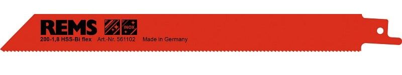 Bajonetsavklinge Rems 561102R05; 200 mm; 5 stk.