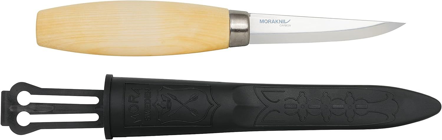 Kniv Morakniv 106; 82 mm; til træskærerarbejde