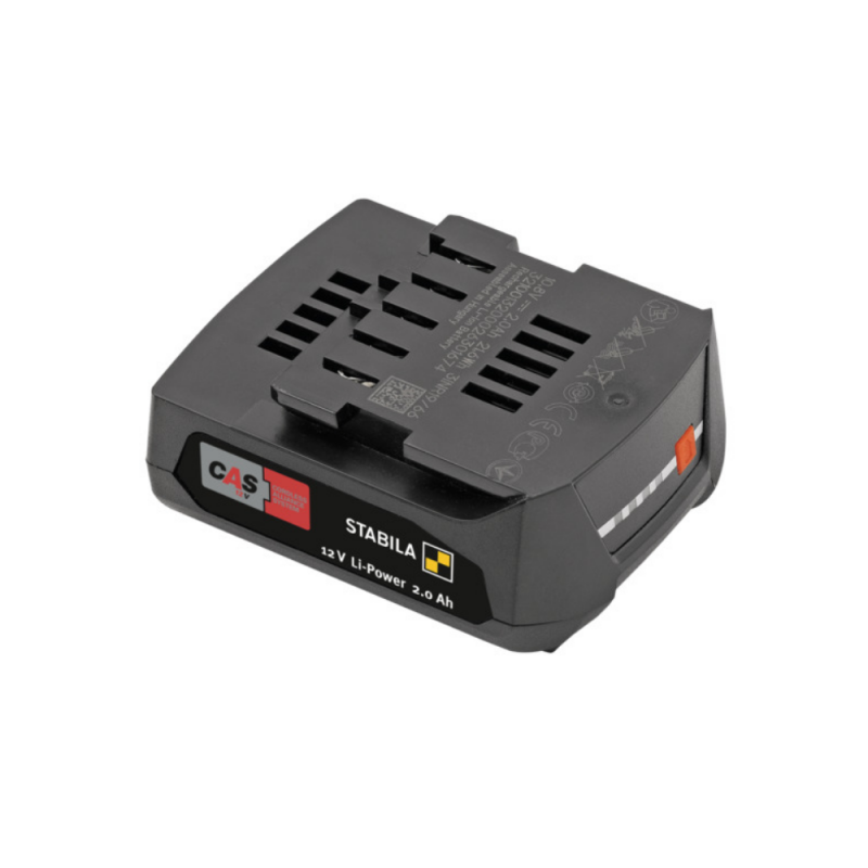 Batteri Stabila CAS; 12 V; 2,0 Ah; Li-ion