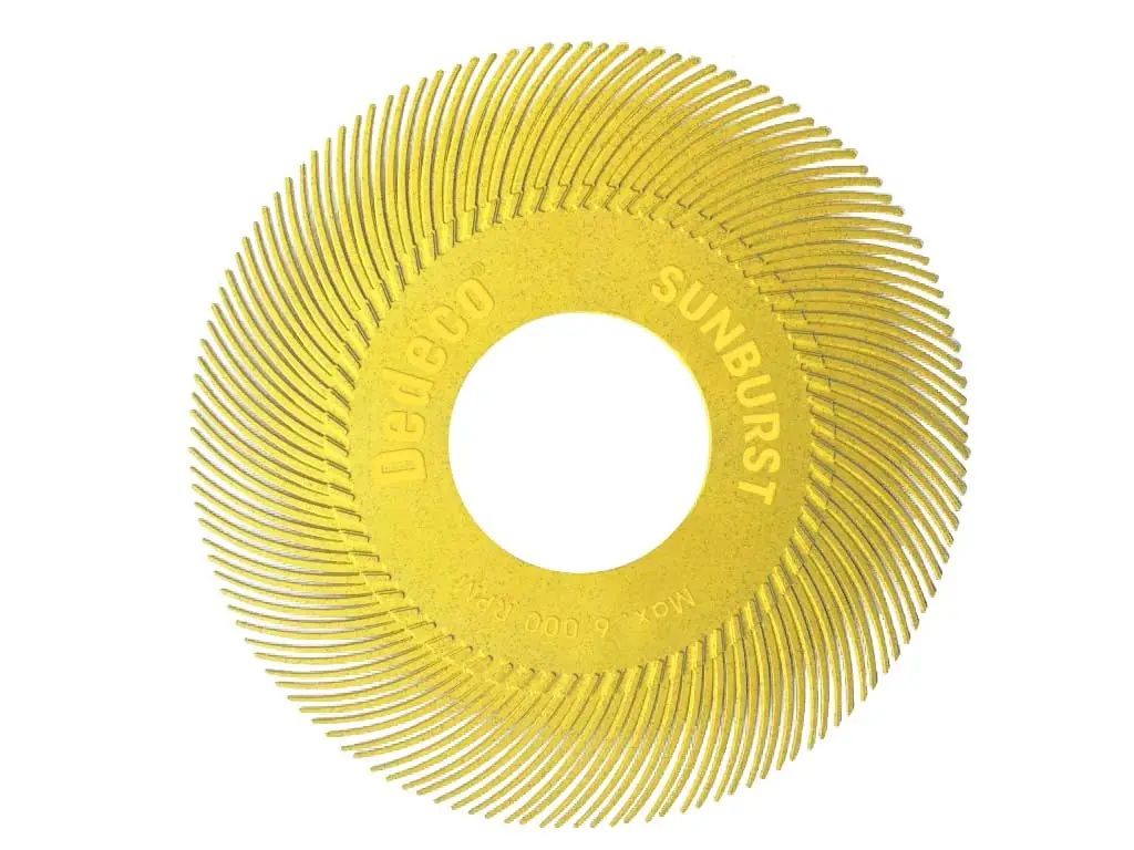 Rund nylon børste Tyrolit 34570153; 152x1,3x50,8 mm; P80