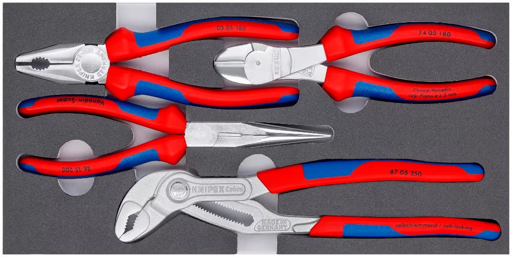 Plier sæt Knipex 002001V17; 4 stk.