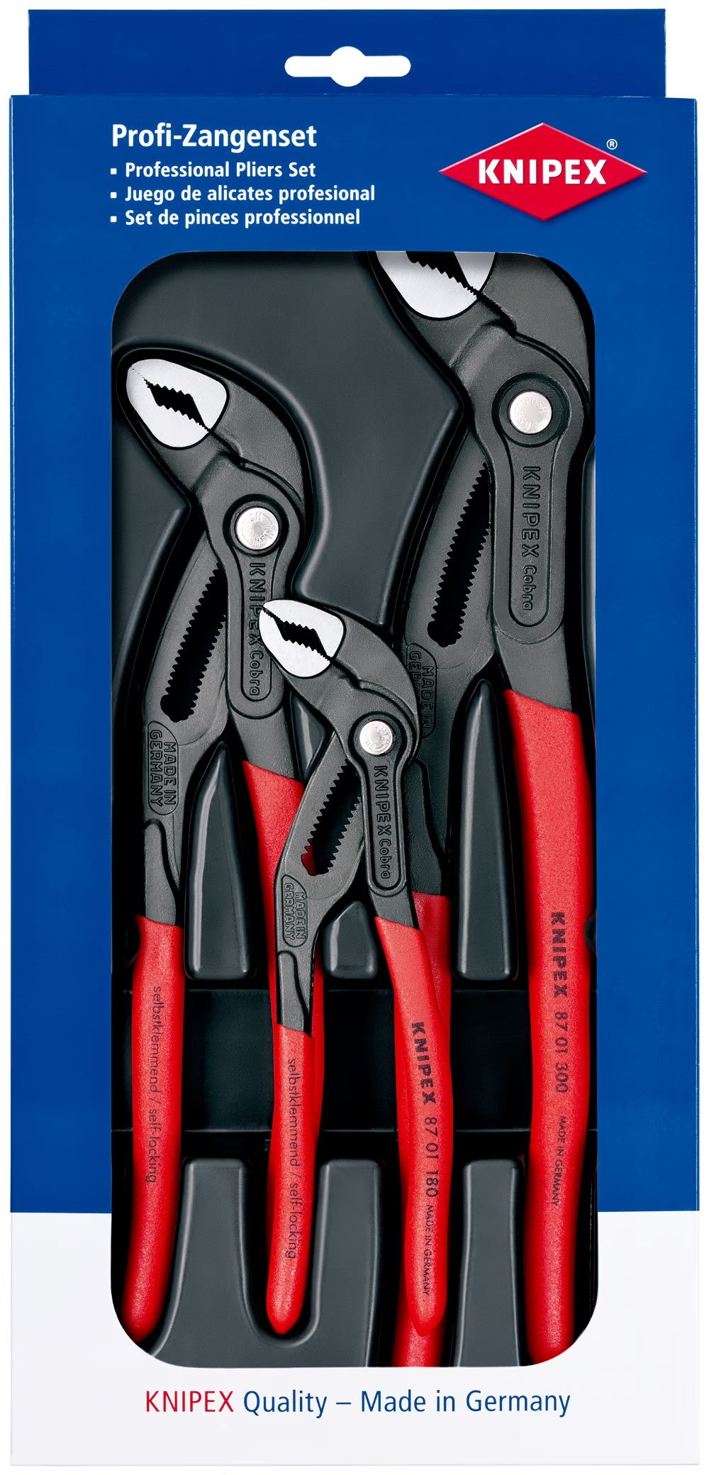 Plier sæt Knipex 002009V02; 3 stk.