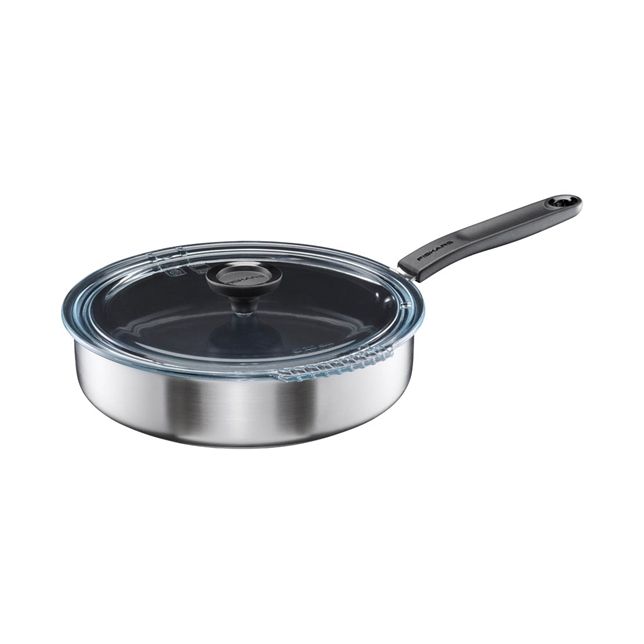 Stegepande med låg Fiskars 1072314; 26 cm