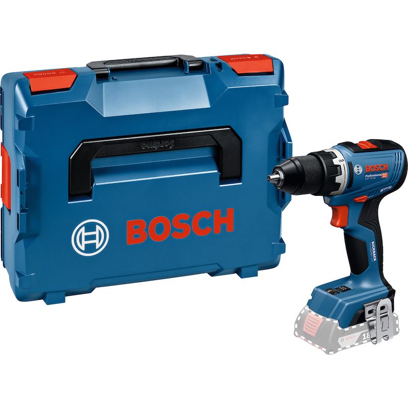 Akku. skruetrækker Bosch GSR 18V-65 Professional; 18 V (uden batteri og oplader) + L-BOXX