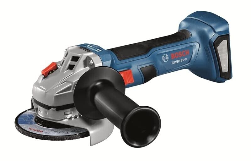 Akku vinkelsliber Bosch GWS 18V-8 Professional; 125 mm; 18 V (uden batteri og oplader) + L-BOXX 136