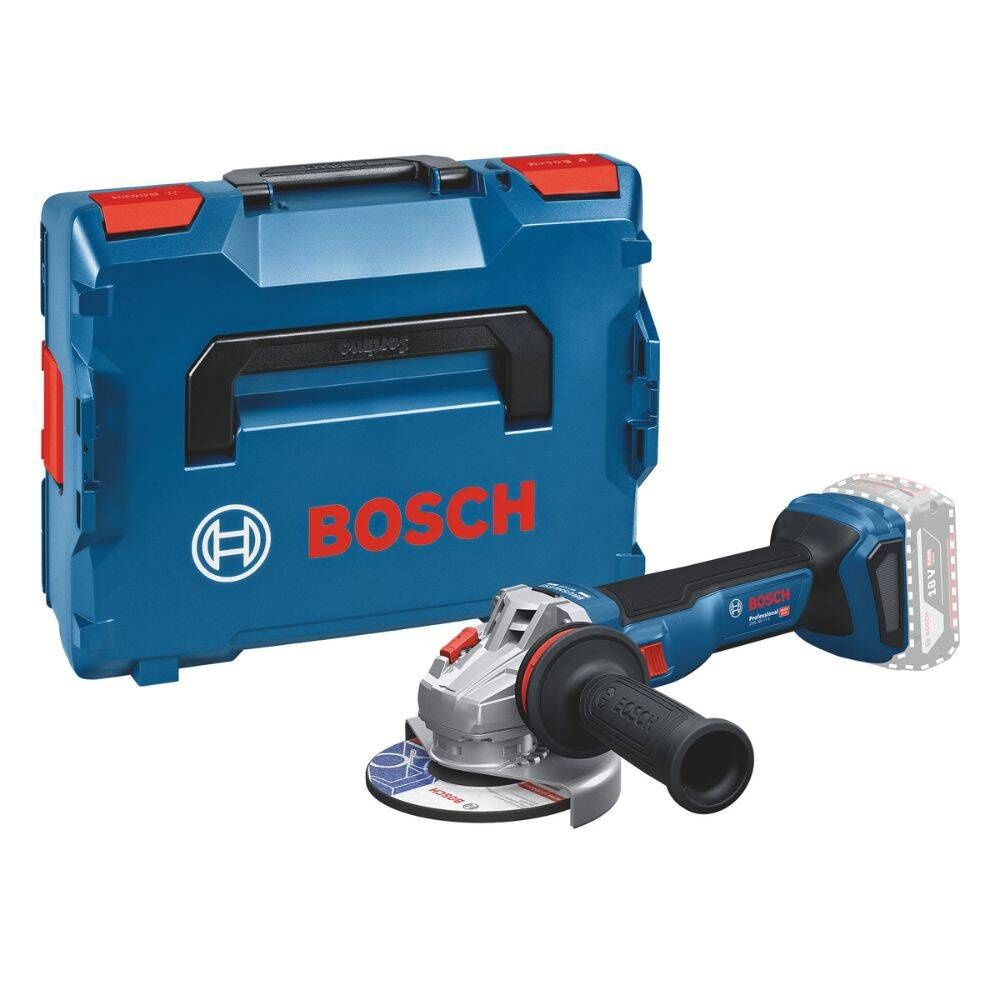 Akku vinkelsliber Bosch GWS 18V-11 S Professional; 125 mm; 18 V (uden batteri og oplader) + L-BOXX 136