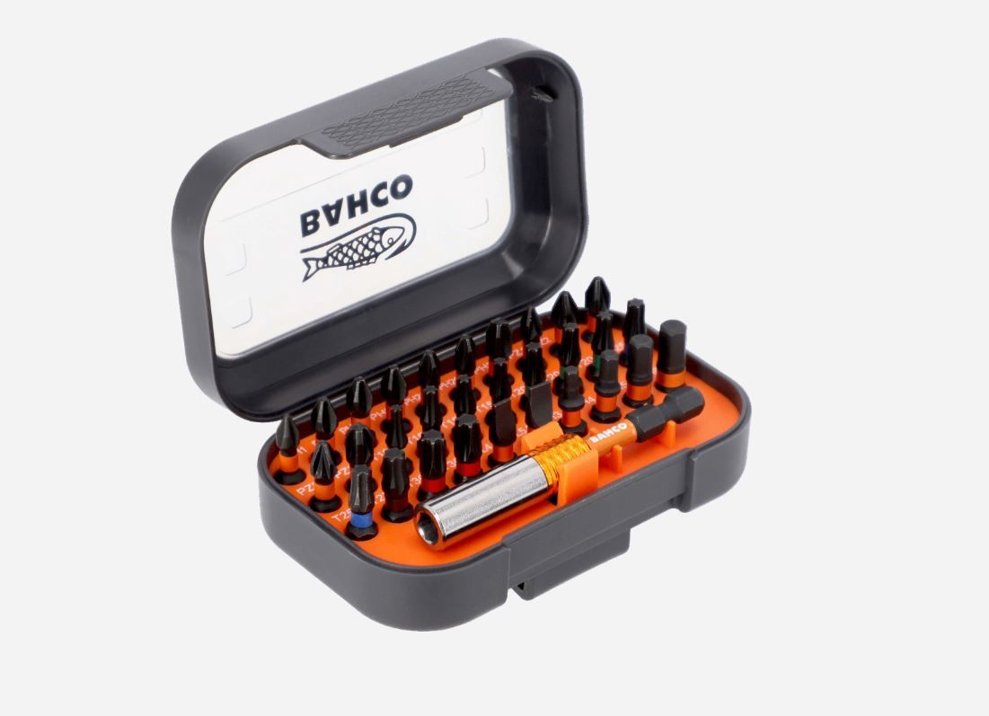 Skruetrækker Bit Tilbehørssæt Bahco 66IM/31C-1; 31 stk.