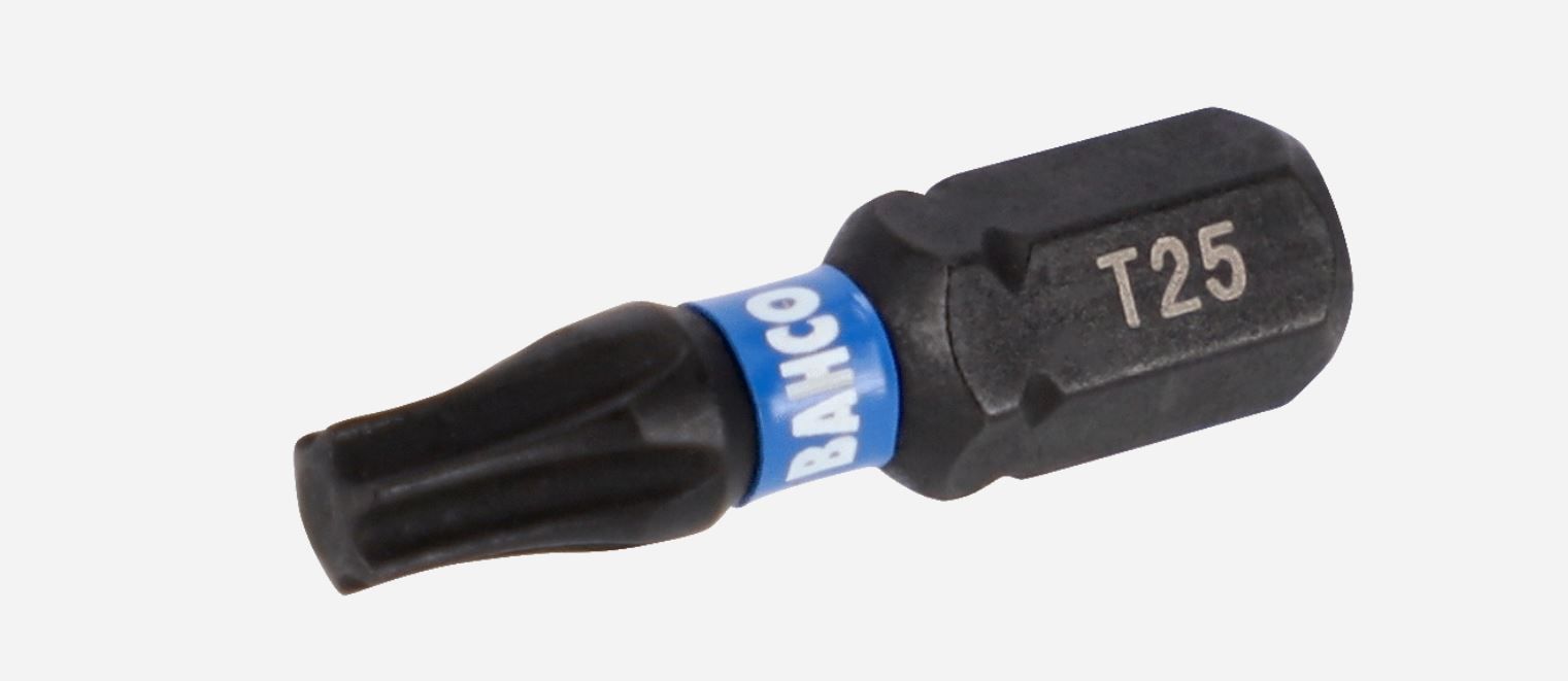 Impuls-drejemundstykke Bahco 66IM/T25C-10P; T25; 25 mm; 10 stk.