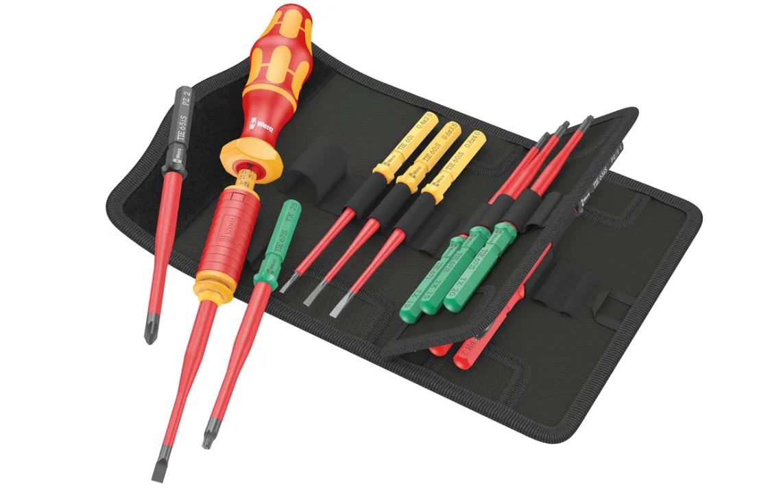 Dynamometer skruetrækker Wera WE05006605001; 1,2-3,0 Nm + mundstykke sæt