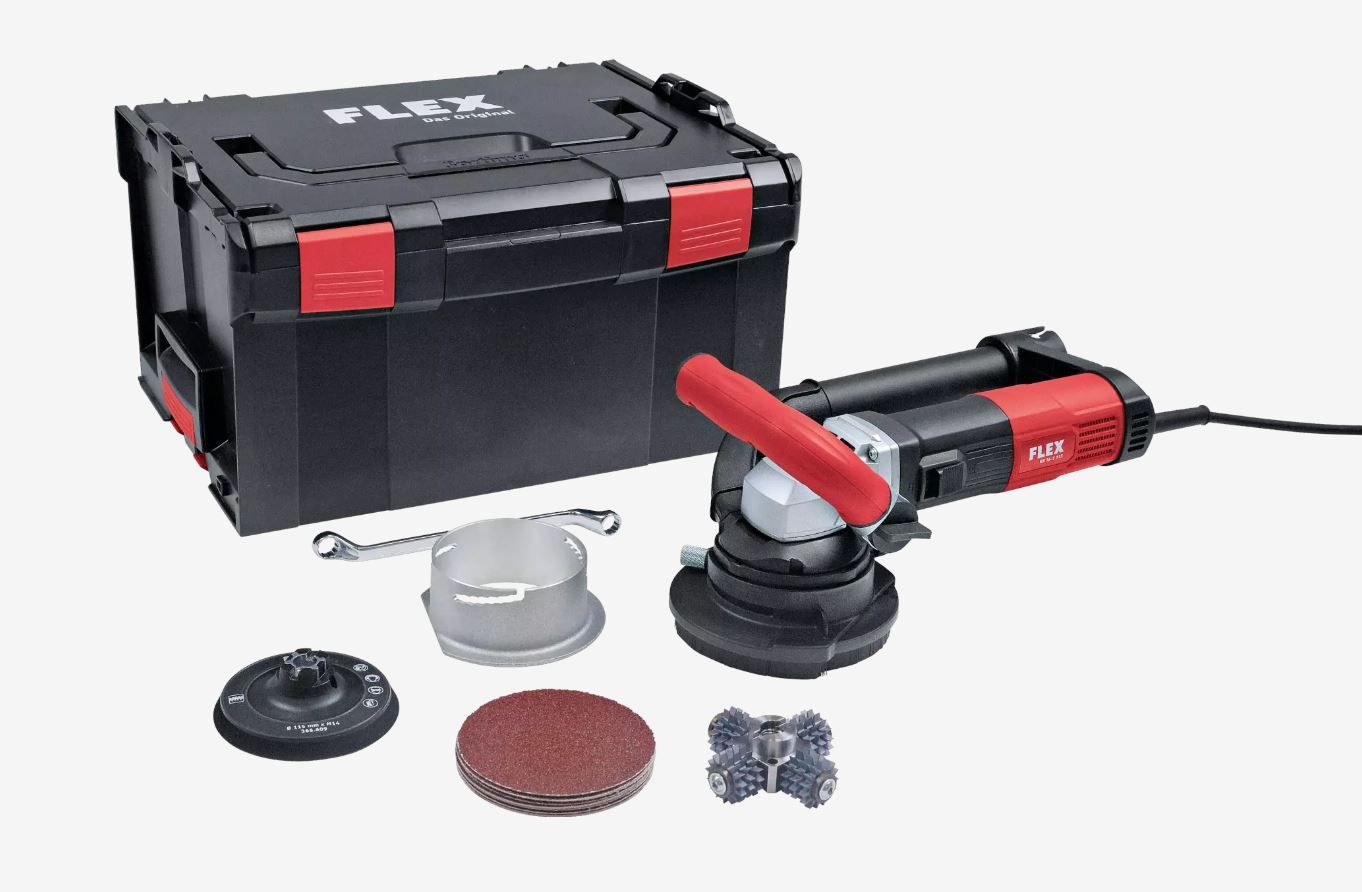 Betonmølle Flex RE 16-5 115; 1600 W; 115 mm; med koffert