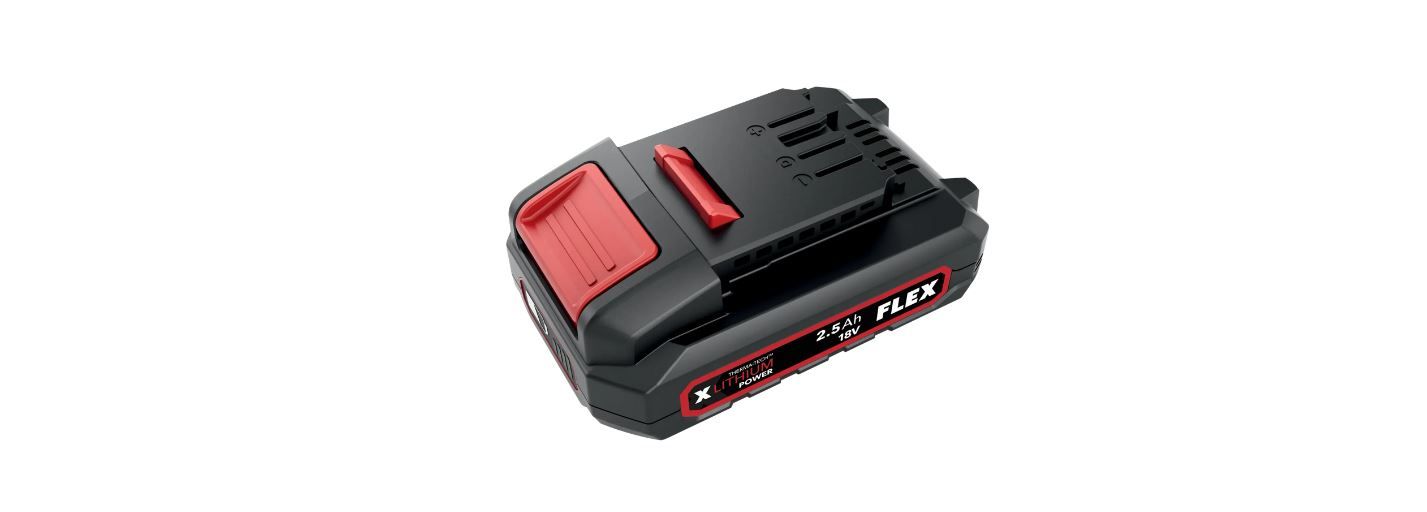 Batteri Flex 532732; 18 V; 2,5 Ah; Li-ion