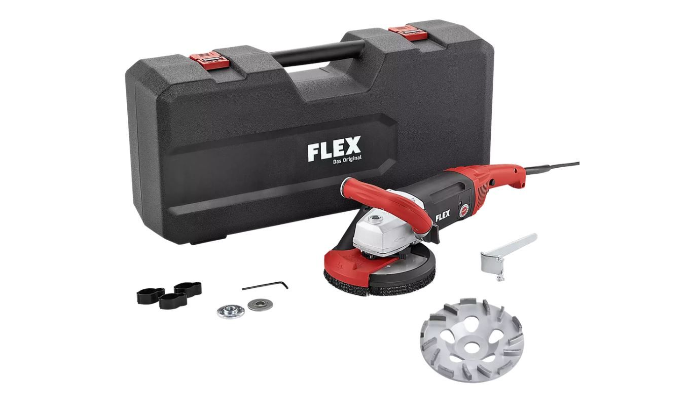 Betonmølle Flex LD 18-7 150 R, TH-Jet; 1750 W + tilbehør
