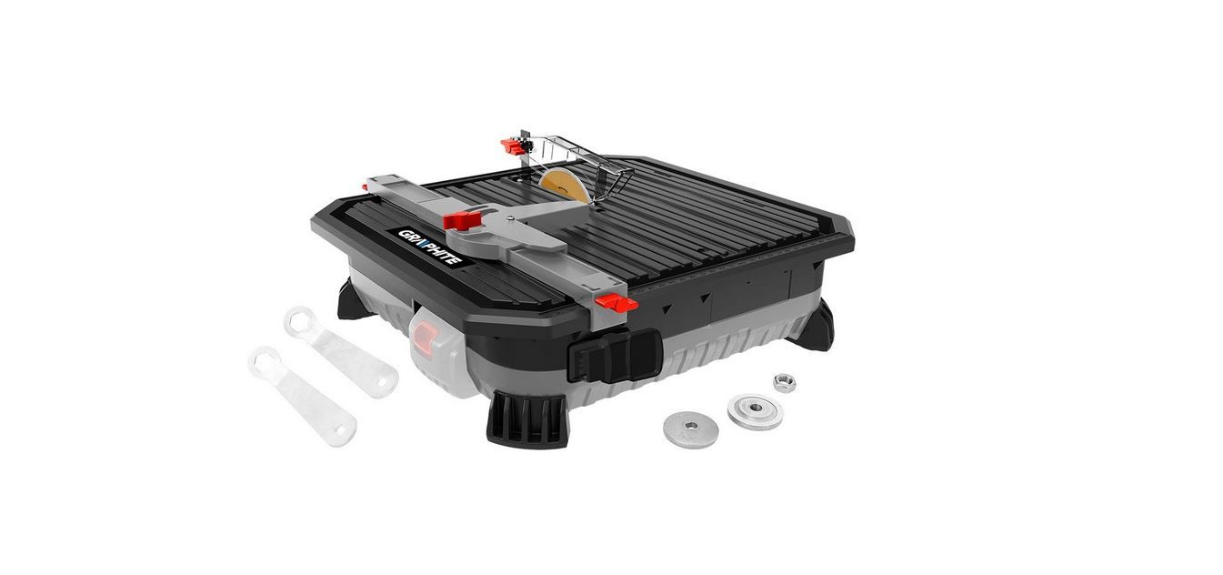 Flisesag Graphite 58GE138; 18 V (uden batteri og oplader)