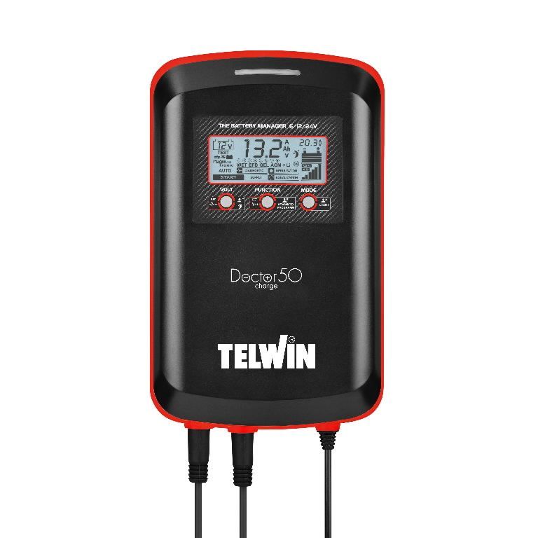 Oplader Telwin Doctor Charge 50; 6/12/24 V