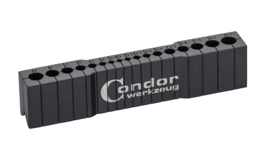 Multiguide for sammenføjning af paneler Condor Werkzeug C9699; 3,0-9,5 mm