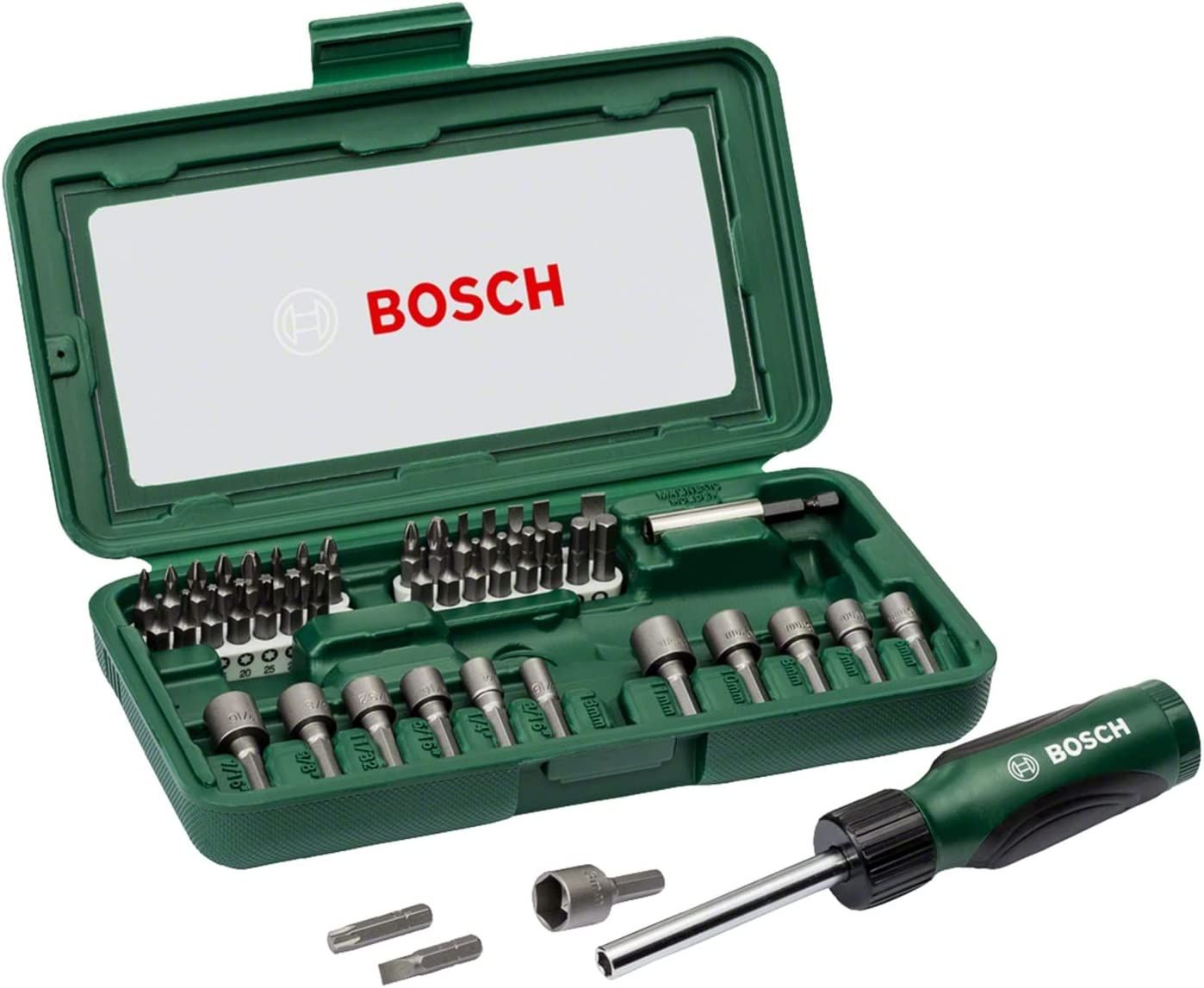 46 Piece Fixing Set Bosch TITANIUM