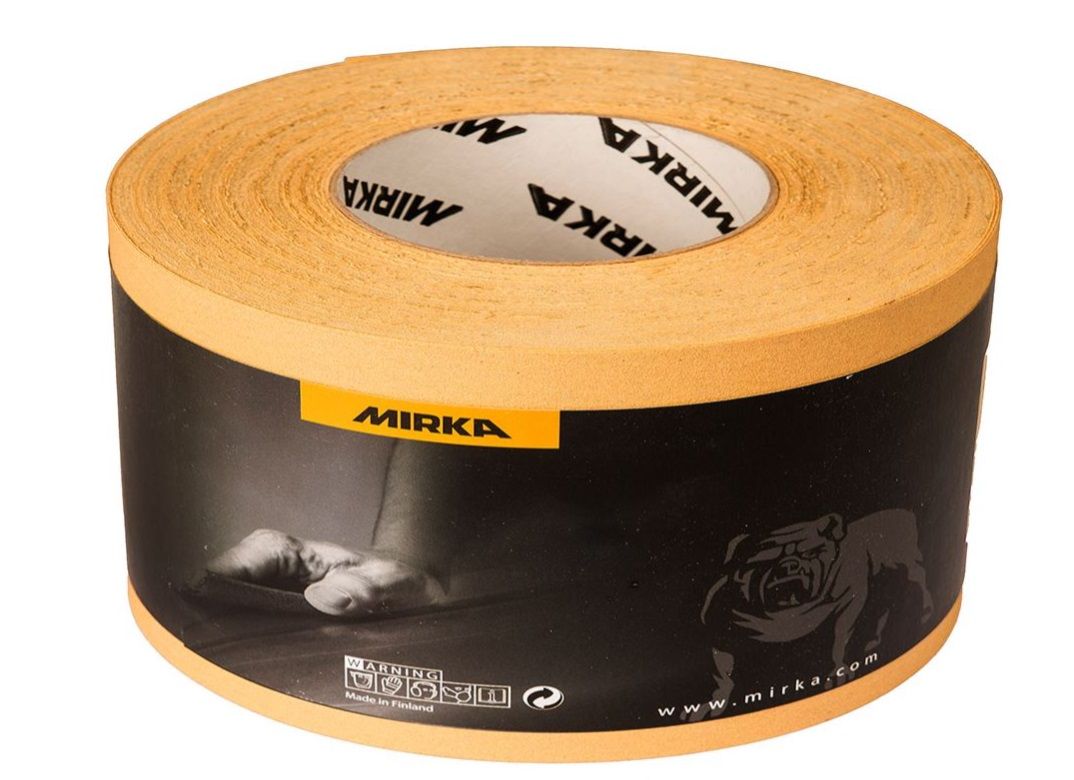 Slibende papirrulle Mirka 2851100132; 115 mm; 50 m; P320