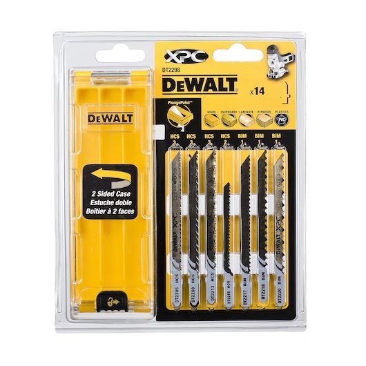 Stiksavsklinger DeWalt DT2298-QZ; 14 stk.