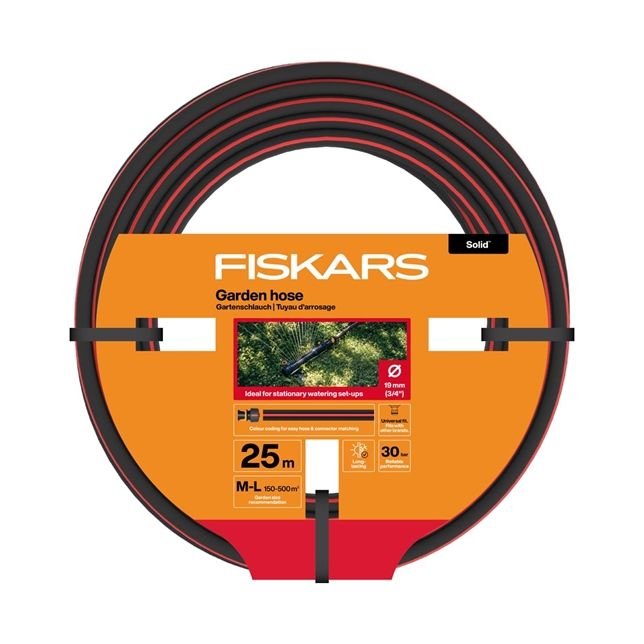 Slange Fiskars 1076062; 3/4''; 25 m