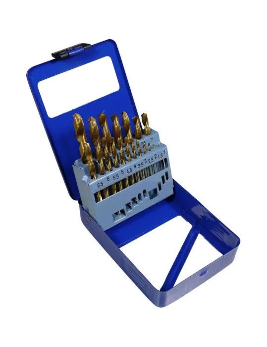 Metalborsæt Condor Werkzeug C0459; 1-10 mm; 19 stk.