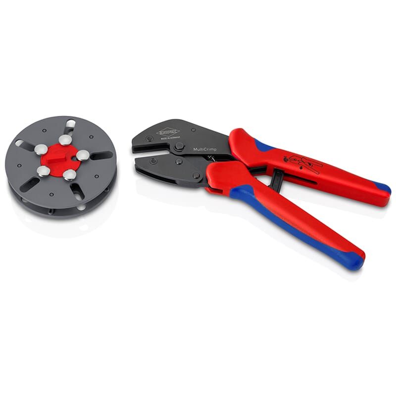 Crimp-værktøj til isolerede kabeløjne og kontakter Knipex&nbsp;9733LE; 250 mm