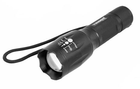Lommelygte Tiross TS-1151; LED; 3,7 V; 1x2,0 Ah batt.