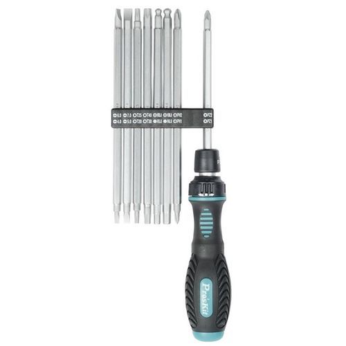 Skruetrækker Bit Tilbehørssæt Proskit SD-9816; 16 stk.