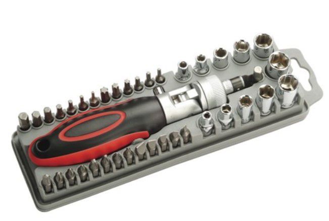 Skruetrækker Bit Tilbehørssæt Proskit SD-2309; 40 stk.