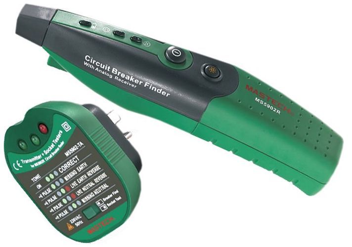 Kabel- og metalldetektor Mastech MS5902RTD