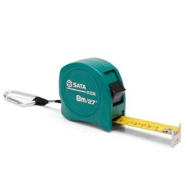 Målebånd Sata ST91323E; 25 mm; 8 m