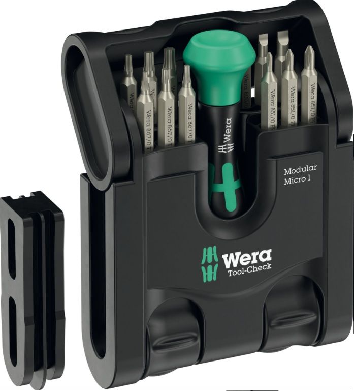 Bitssæt Wera WE05049002001; 21 stk.