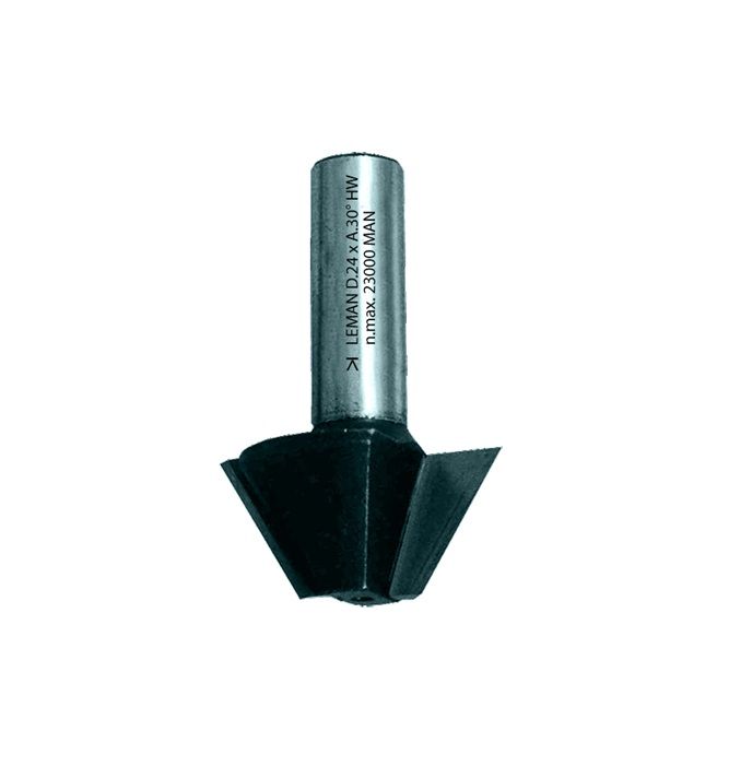 V-rille fræser LEMAN F4668-730-00; 24 mm; 8 mm