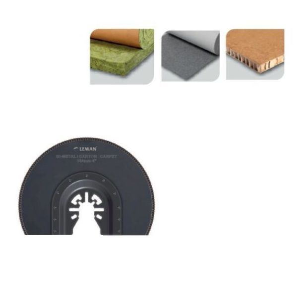 Halvrundt segmentsagblad LEMAN F4012.01; 100 mm