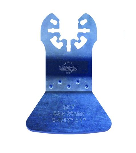 Fleksibel skraber til fjernelse af lim-, maling- og silikonerester LEMAN F4011.01; 52 mm